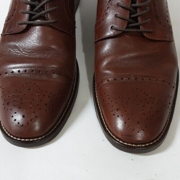 14th &Union leather men oxford in size 11.5us - Picture 4 of 11